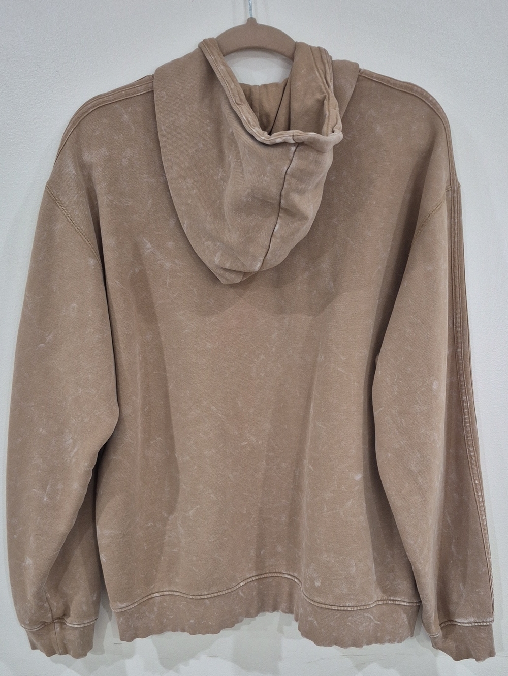 Adidas Washed Hoodie In Cardboard - Picture 3 of 3